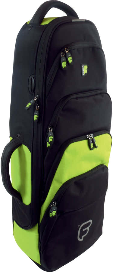 Custodia Premium Nera/Verde per Sassofono Tenore