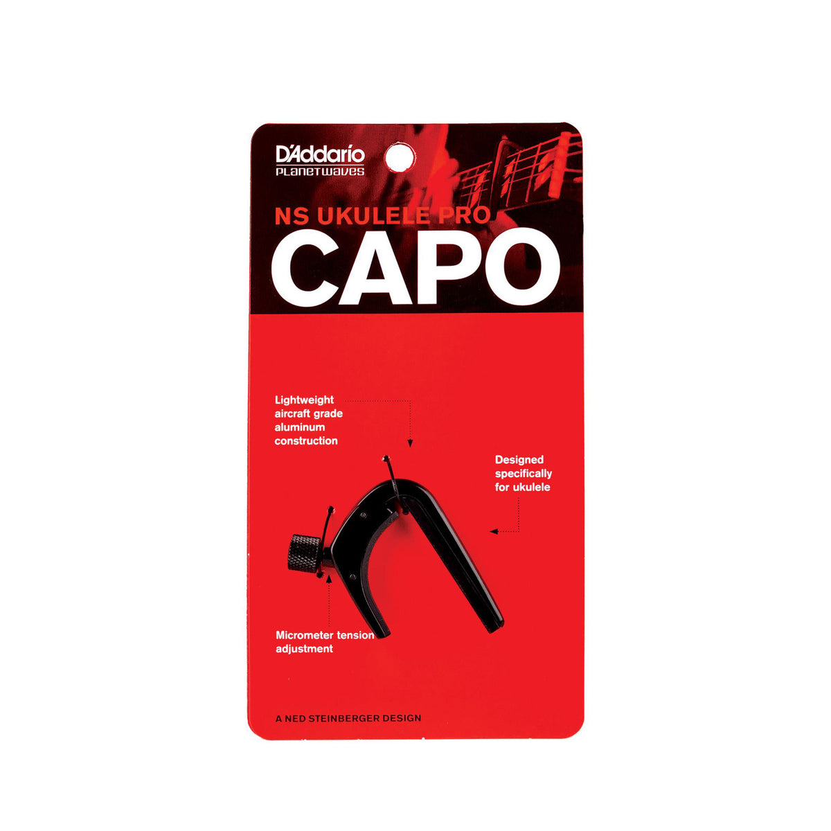 D'addario/ns Ukulele Capo Pro