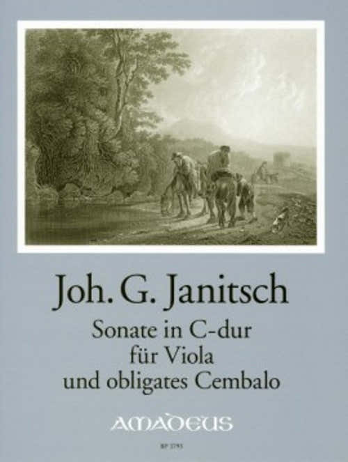 Janitsch J.G. - Sonata - Alto & Pianoforte
