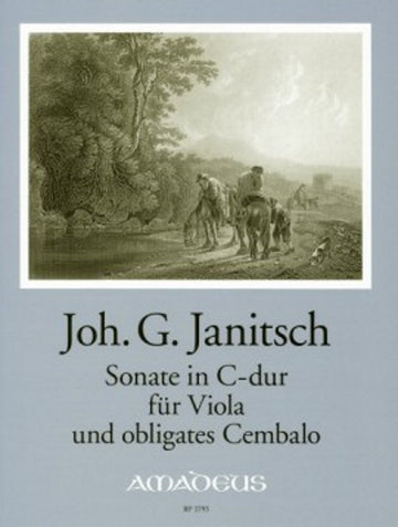 Janitsch J.G. - Sonata - Alto & Piano