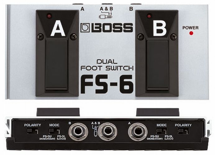Footswitch e selettori Boss