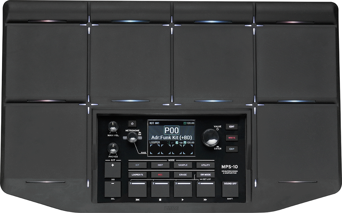 MPS-10 - Pad percussivo multiplo