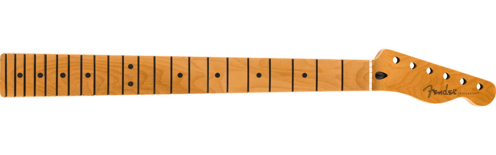 Satin Manico Fat Tele in Acero tostato, 22 Medium Jumbo , 9.5, Acero, Forma U