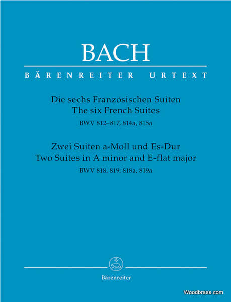 Bach J.S. - Die Sechs Franzosischen Suiten - Piano (clavecin)