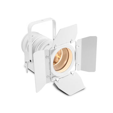 TS 40 WW WH - FARETTO DA TEATRO CON LENTE CONVESSA CONVESSA E LED BIANCO CALDO 40 W CUSTODIA BIANCA