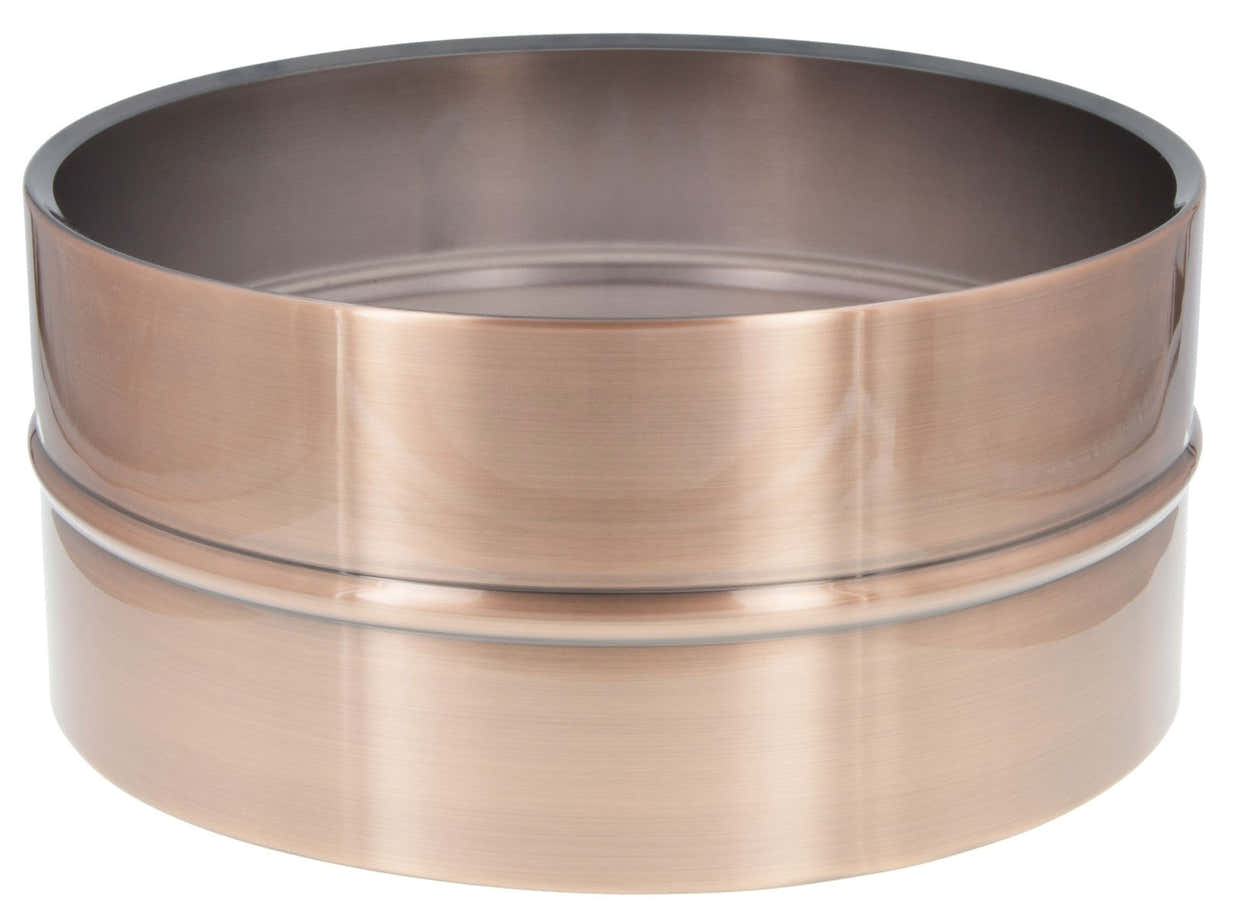 Sbbc14065 14" X 6.5" Fusto In Ottone Con Finitura In Rame Spazzolato Rullante