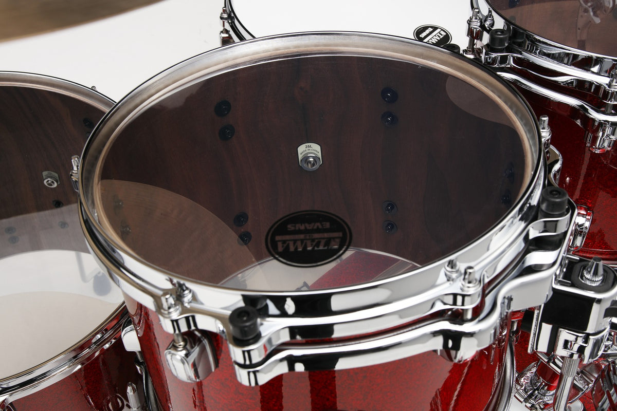 WBR42S-GRS - Starclassic Walnut/Birch Stage 22" Rosso granato scintillante