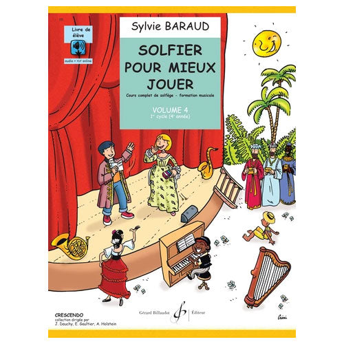 Billaudot Solfier Pour Mieux Jouer Vol.4 (Élève) - Baraud