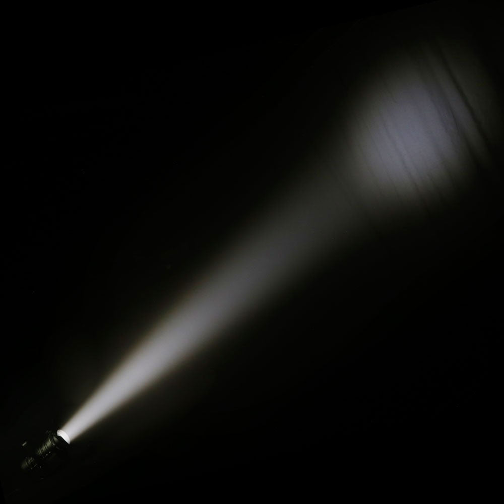TS 60 W RGBW - SPOT PER TEATRO CON LENTE PIANETA CONVESSA E LED RGBW 60 W CONTENITORE NERO