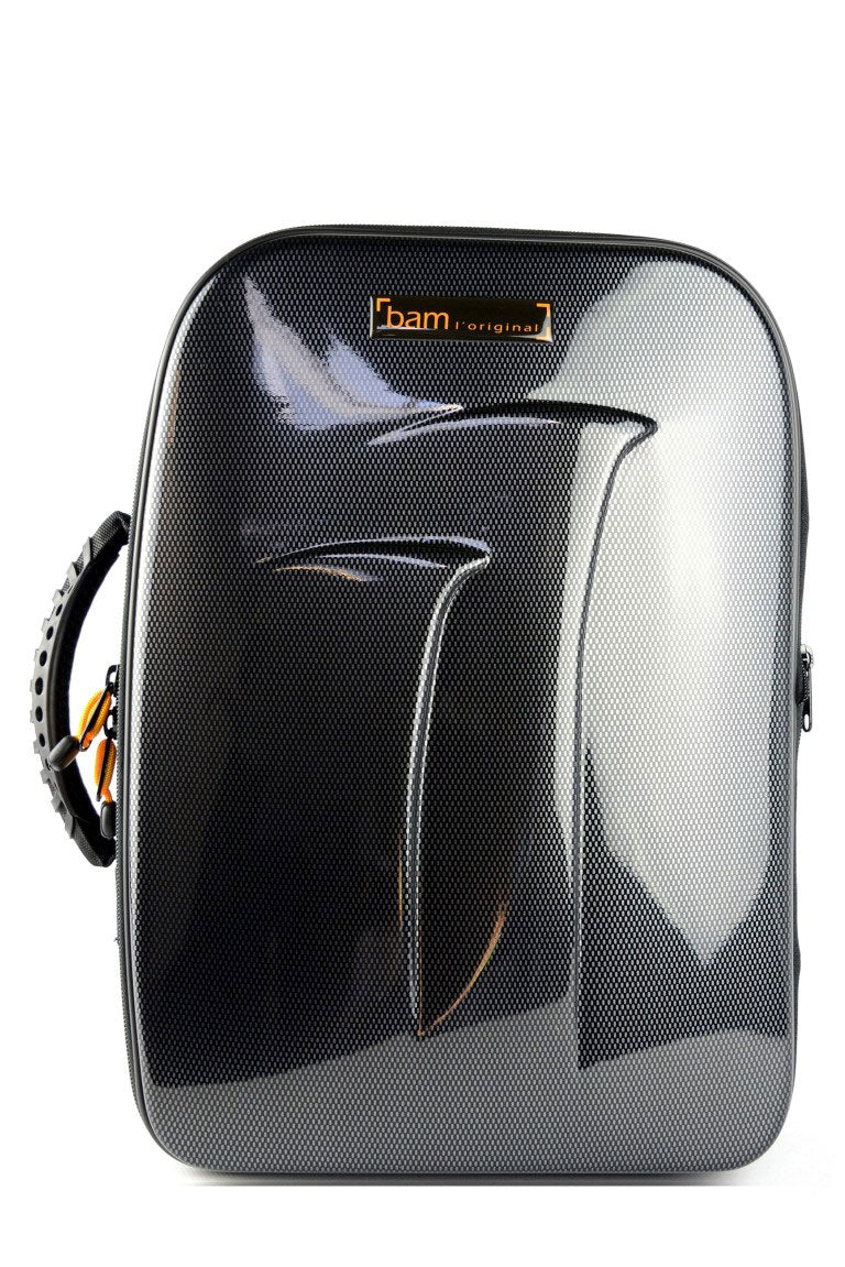 Custodia per Clarinetto Sib + Leggio New Trekking - Nero Carbonio