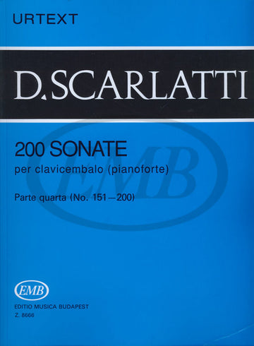 Scarlatti D. - Sonate (200) Vol. 4 - Piano