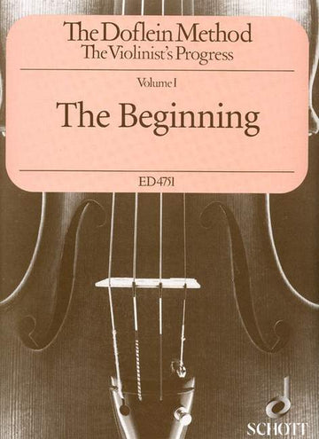 THE DOFLEIN METHOD VOL.1 THE BEGINNING