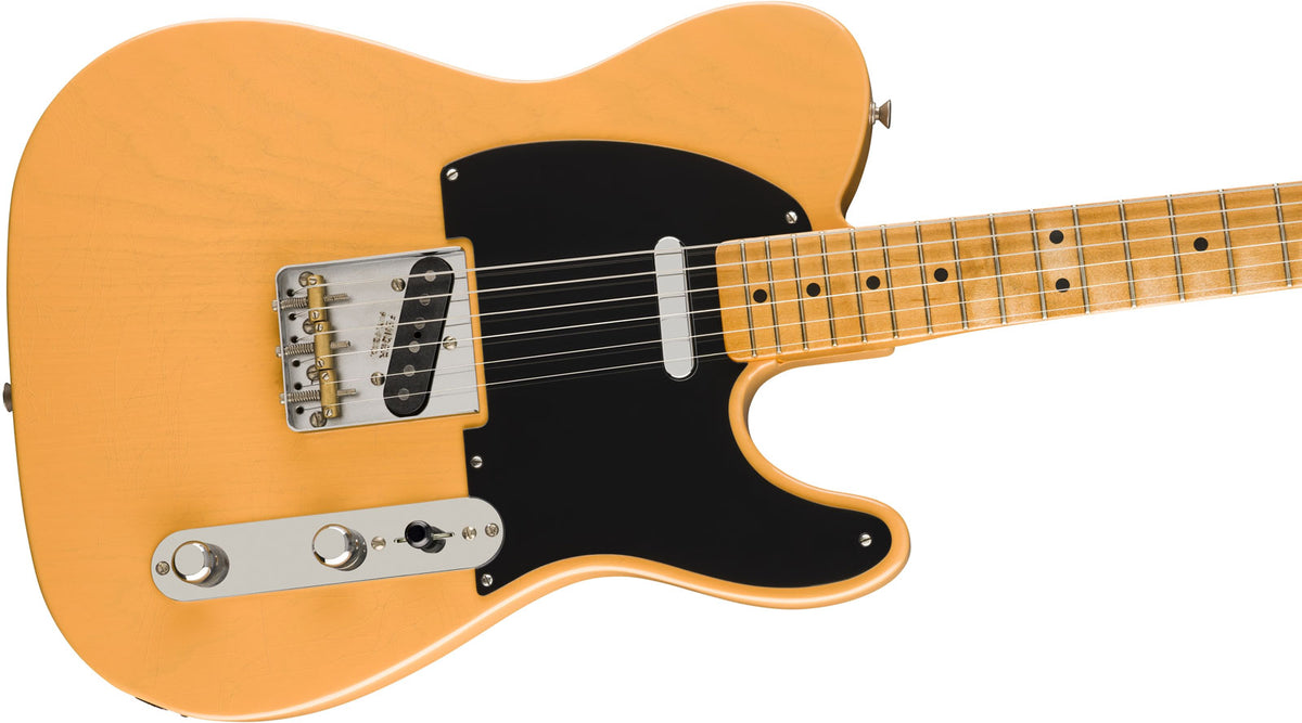 Telecaster Vintera II Road Worn 1951 75 Anni MN Biondo Butterscotch - Ricondizionato