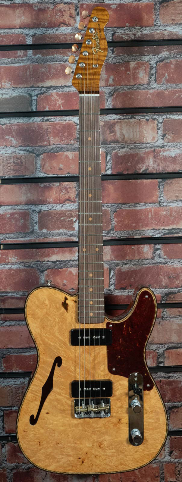 Telecaster Dual P90 Acero marezzato NOS Naturale invecchiato Artisan