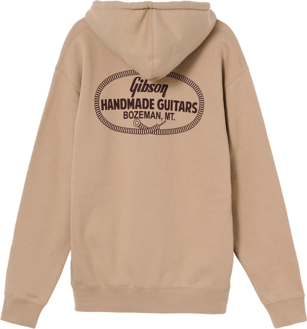 SWEAT Hoodie Handmade Guitars (Tan), Small