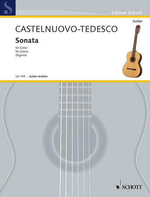CASTELNUOVO-TEDESCO M.- Sonata in Re maggiore - Chitarra