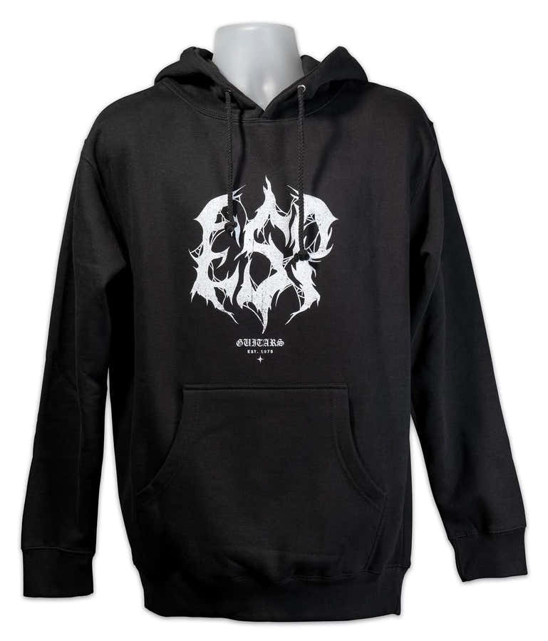 "M" Felpa con cappuccio ESP Black Metal