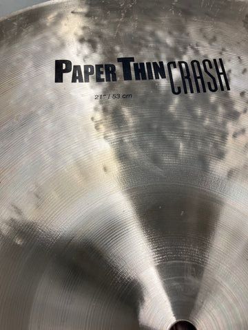 K2821 21" K-SERIES PAPER THIN CRASH - B Stock
