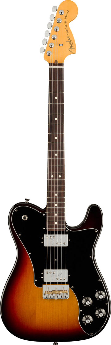 Telecaster Deluxe American Professional II Rw Sunburst a 3 colori