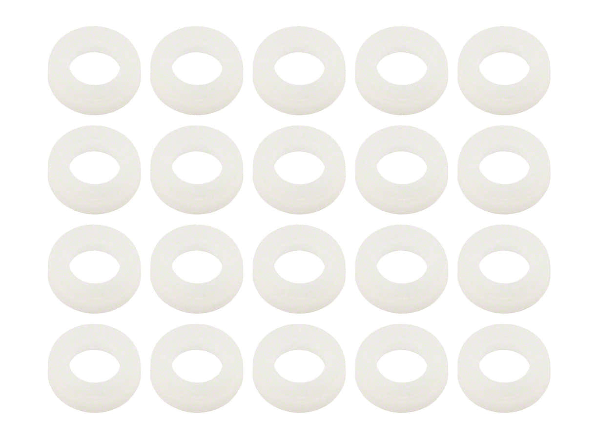 CB-W - RONDELLA NYLON PER VITE TIRANTE - BLANCA (X20)
