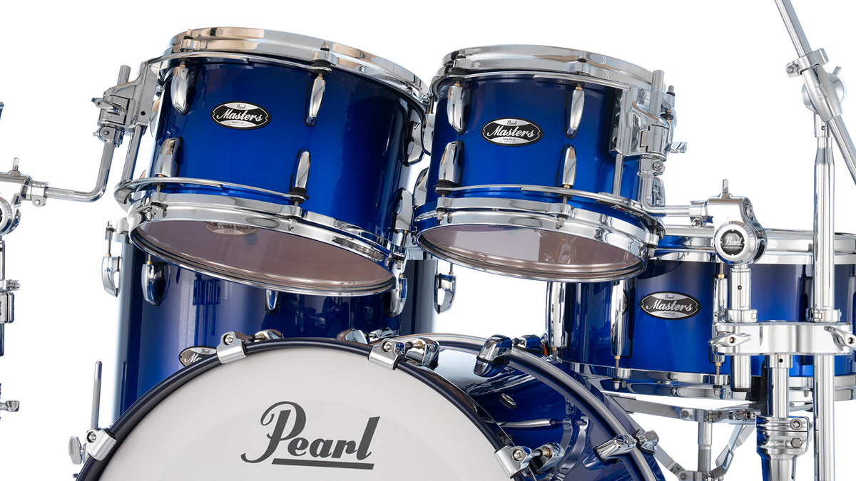 Masters Maple Stage 22 GYROLOCK-l Blu Cobalto Fade Metallico