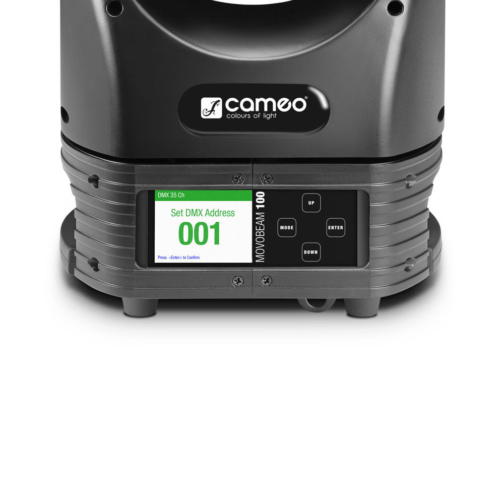 MOVO BEAM 100 - FARETTO A ROTAZIONE ILLIMITATO CON CORONA A LED