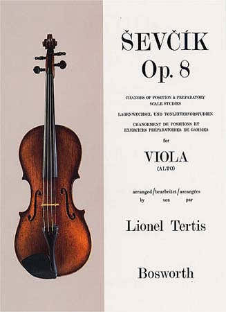 SEVCIK - Studi OP.8 Cambio di posizione - Viola
