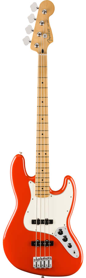 Jazz Bass Player II MN Rosso Corallo