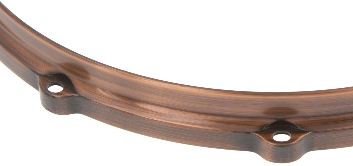 Hdc3-14-8Vbc 14" 8 Holes 3Mm Die Cast Drum Hoop Vintage Brushed Copper