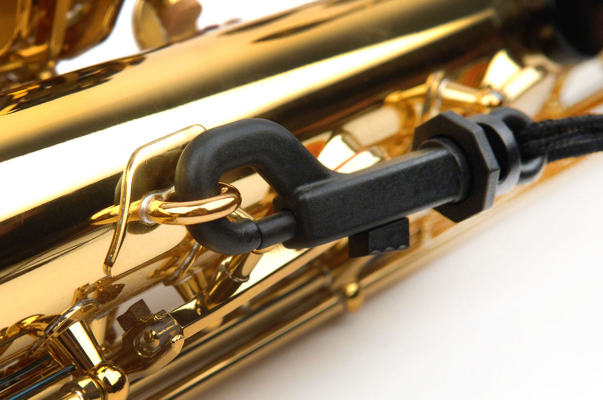 Cinghia Comfort Per Sassofono Tenore/Baritono Nera