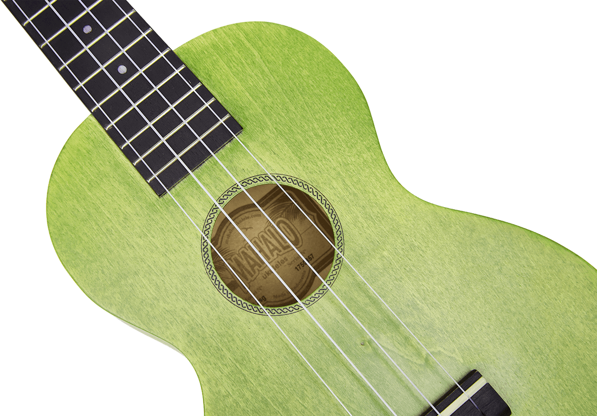 Ukulele Island Concert Sea Green + Custodia