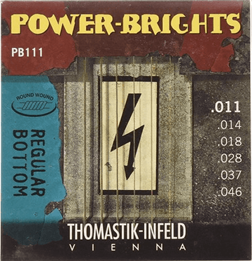 ELECTRIC GUITAR STRINGS POWER BRIGHTS SERIES SET