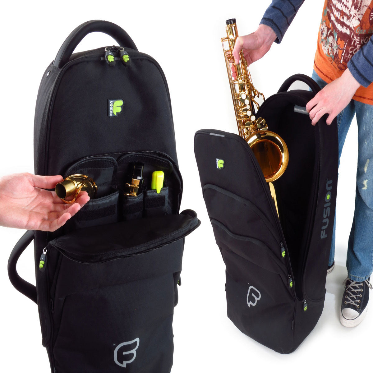 Custodia Urban Nera Sassofono Tenore