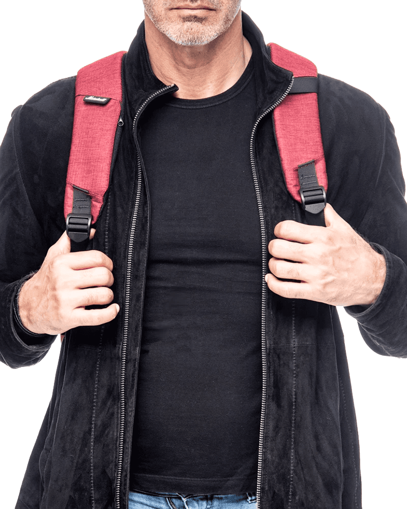 Backpack City Rocker Crimson