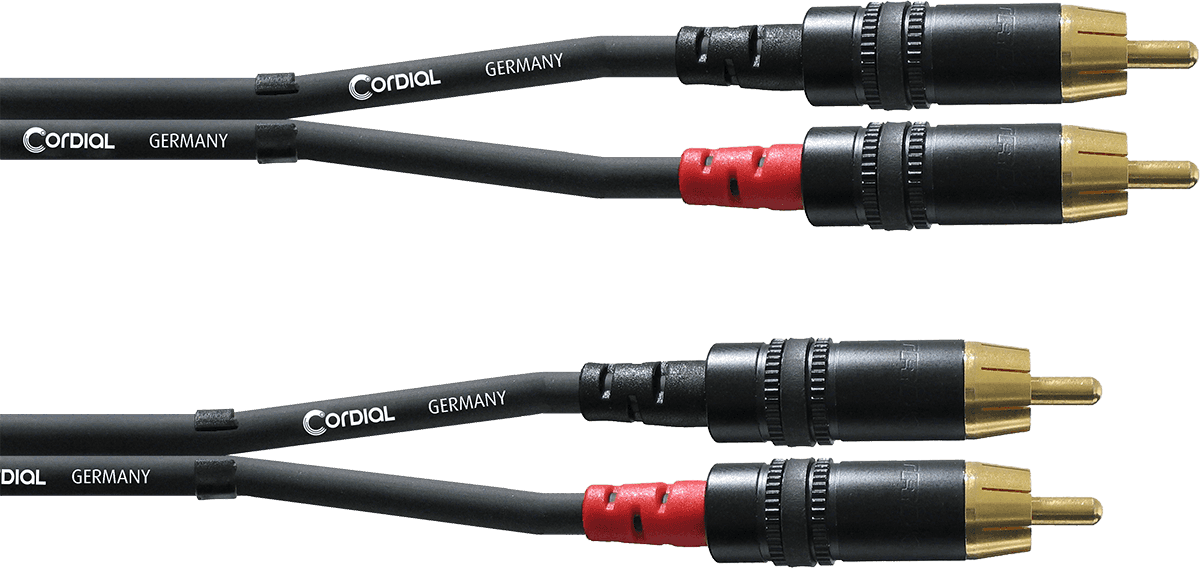 Cavo Audio Doppio RCA 3 M