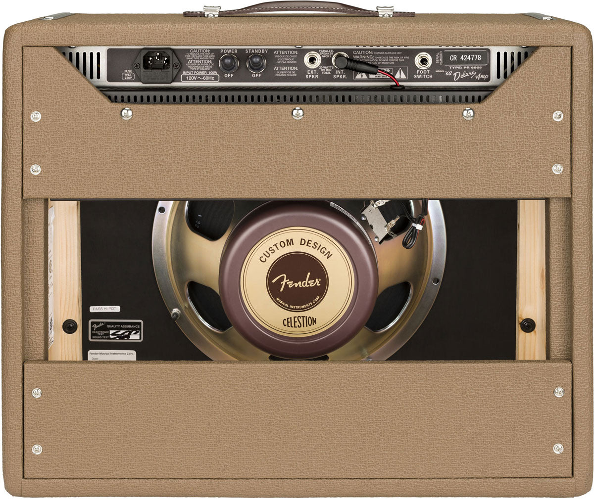 '62 Deluxe amplificatore, 230V EU