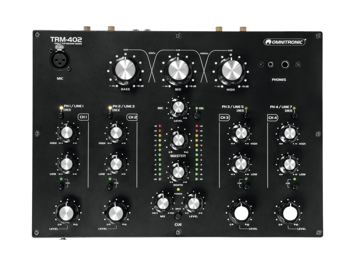 TRM-402MK3 - MIXER ROTATIVO A 4 CANALI