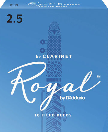 RBB1025 - RICO ROYAL ANCE CLARINETTO MIB FORCE 2.5 BOX OF 10