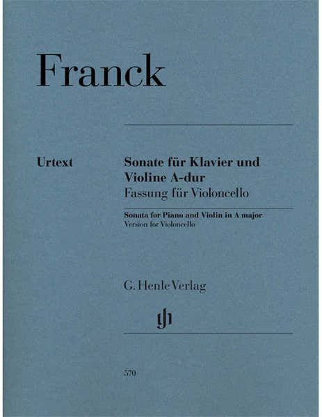 Franck C. - Violin Sonata - Version For Violoncello