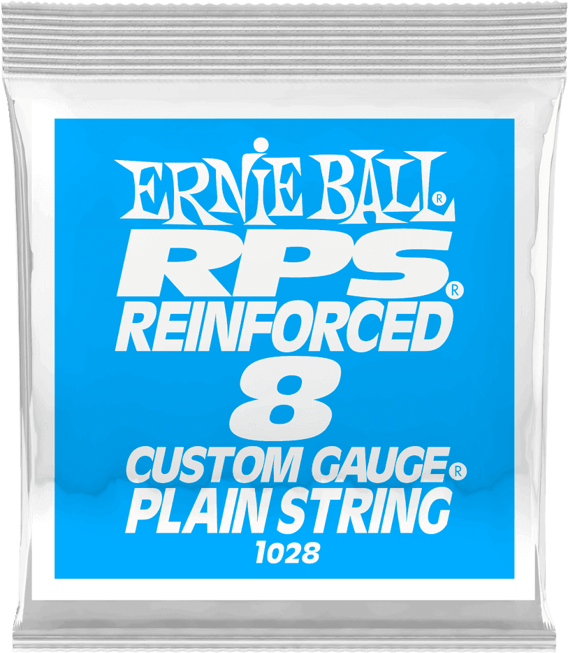 .008 RPS REINFORCED PLAIN ELECTRIC GUITAR STRINGS