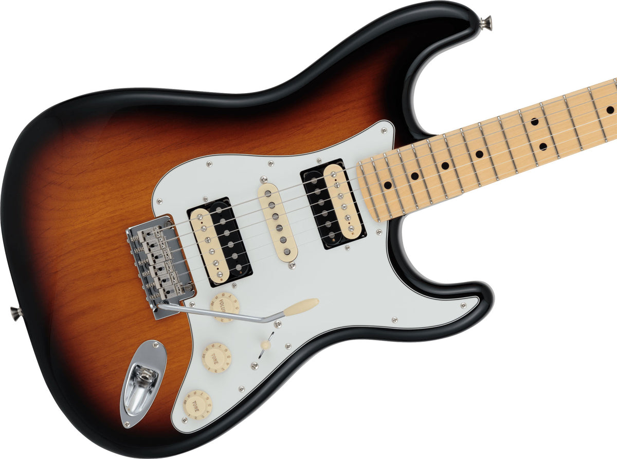 Stratocaster HSH Hybrid II Japan MN Sunburst a 3 colori