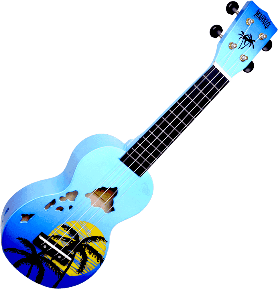 Soprano Finitura Isole Hawaii Blu Brillante