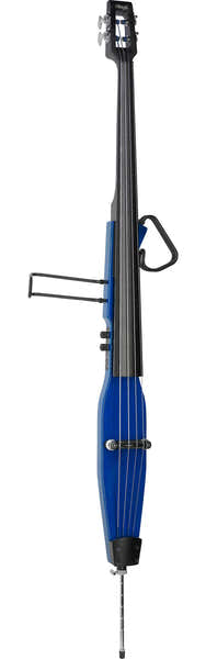 Stagg EDB-3/4 TB 3/4 CONTREBASSE ELECTRIQUE EDB TB BLEU TRANSPARENT LIVREE AVEC HOUSSE