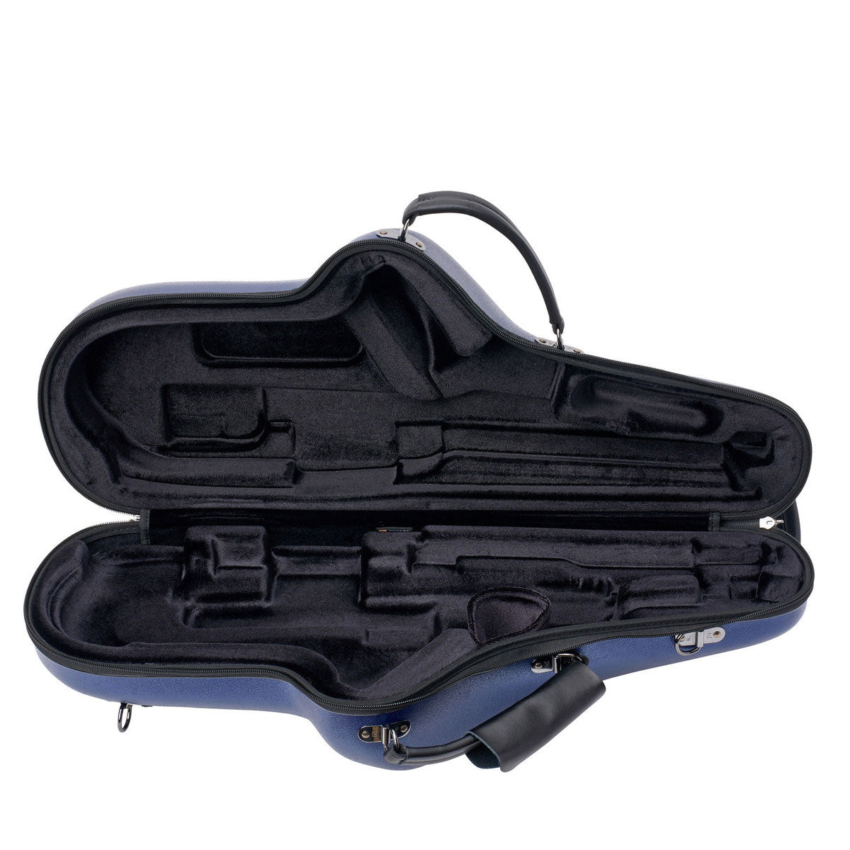 Custodia Micro Zip Blu - Sassofono Contralto
