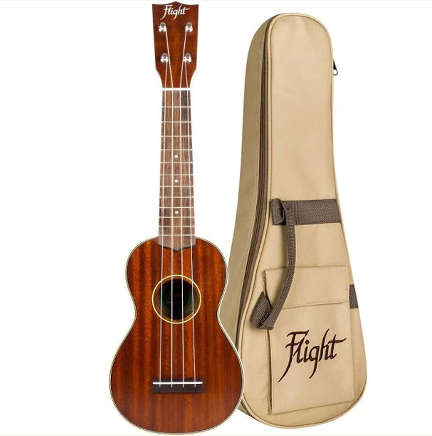 Mus-2 Ukulele soprano Vintage interamente massello