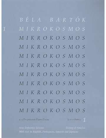 Bartók - Mikrokosmos Vol. 1 - Piano