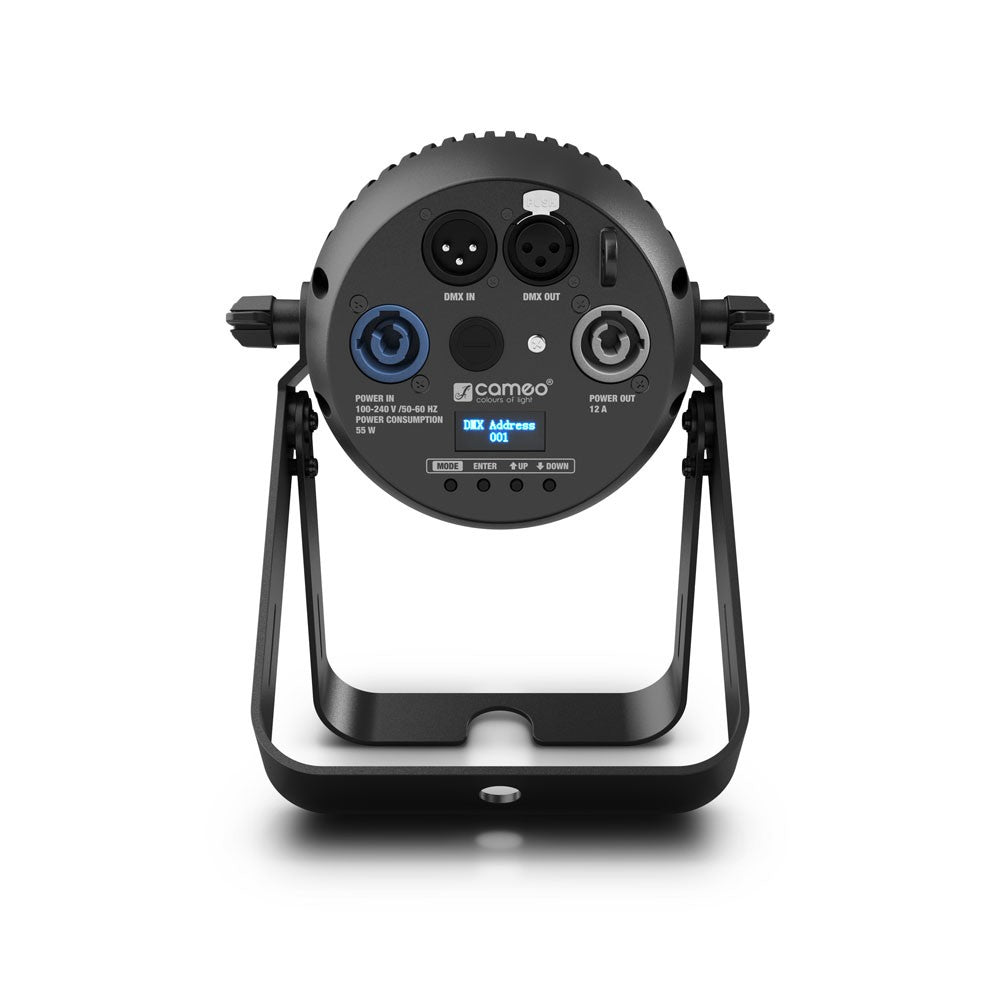 Q-SPOT 40 RGBW - FARETTO LED COMPATTO RGBW 40W - NERO