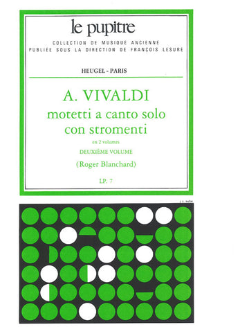 Mottetti a canto solo con strumenti Vol. 2