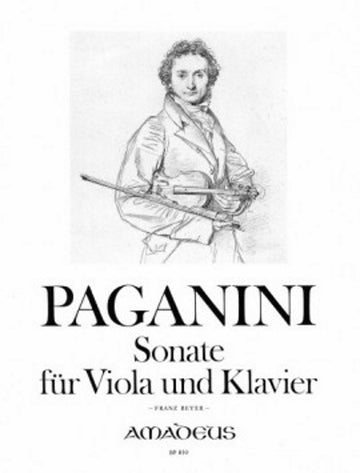 Paganini N. - Sonate - Alto & Piano