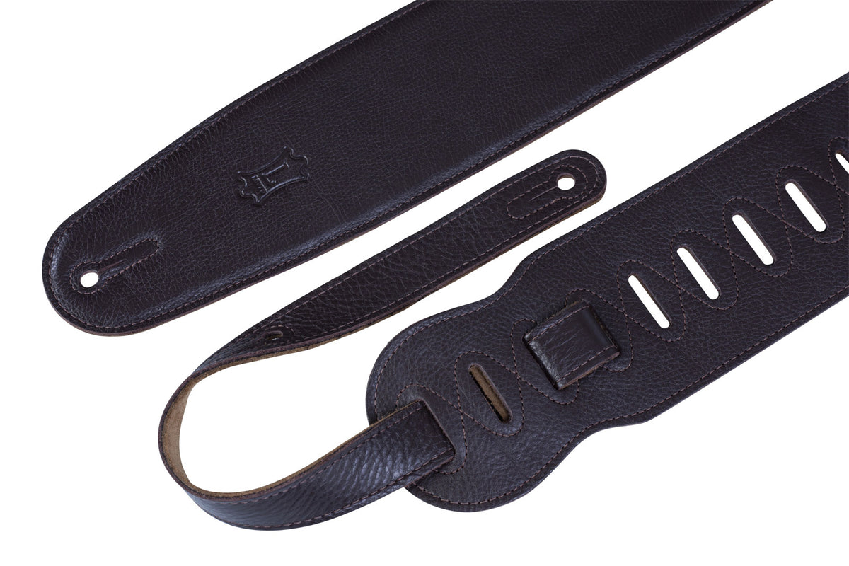 Pelle Imbottita Con Retro In Camoscio Per Basso 9cm - Marrone Scuro